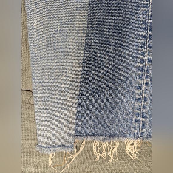 Rtr w27 (4) L30 Levi's 501 Spliced Jeans light medium wash denim pants - Picture 11 of 11